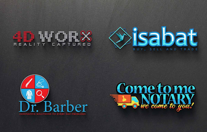 create a creative and professional 3d logo