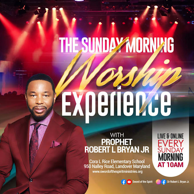 do an outstanding church flyer or event flyer design