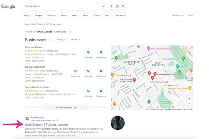 do complete squarespace SEO for first page rankings