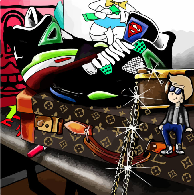 design custom merch tshirt graphic and merchandise designs