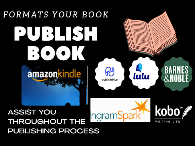 provide kindle and wprldwide publishing services with formatting and design