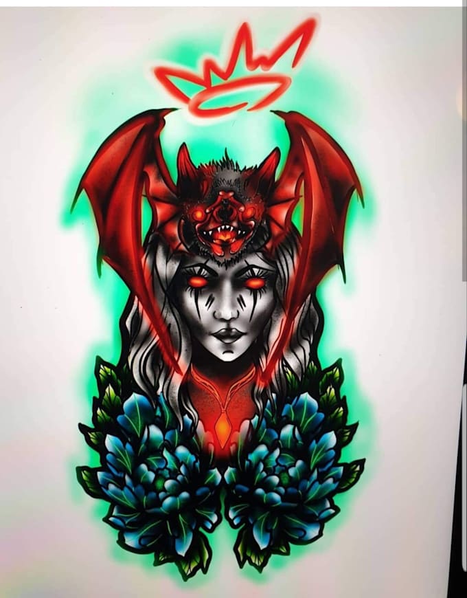 Create Tattoo Design Stickers Designs Tshirts Logo Designs By Vladfloristean