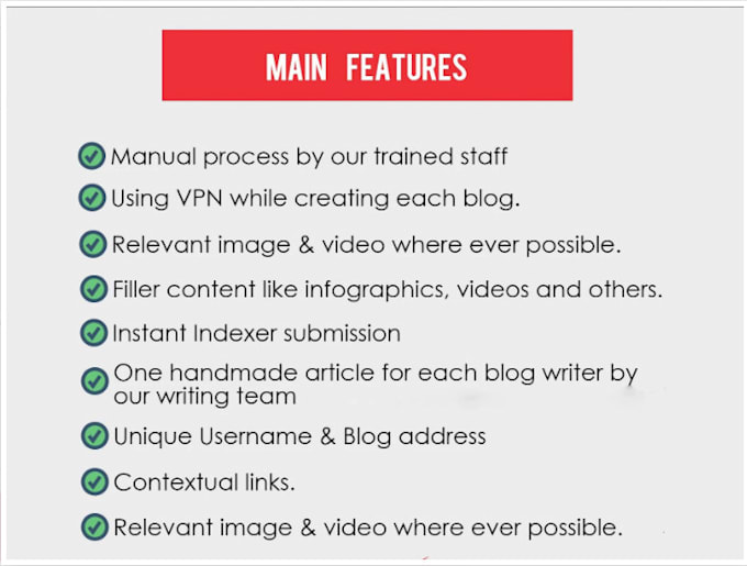 create mixture of expired web 2 blogs with handmade article