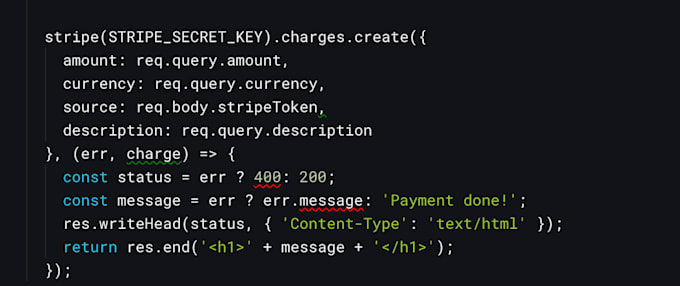 create lambda function or microservice
