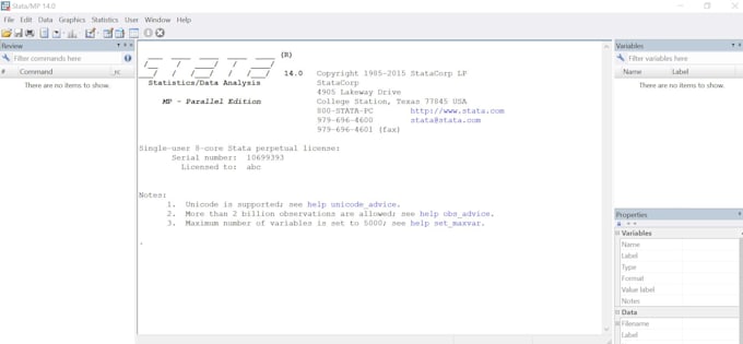 do data analysis using spss, eviews, ms excel and stata
