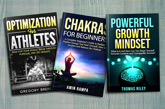 do an attractive book cover design for ebook and print covers