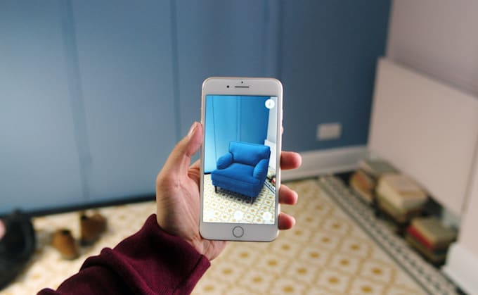 make augmented reality app with vuforia cloud service