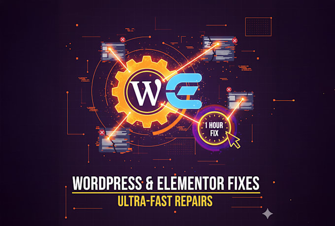 fix wordpress, elementor, divi issues, build website