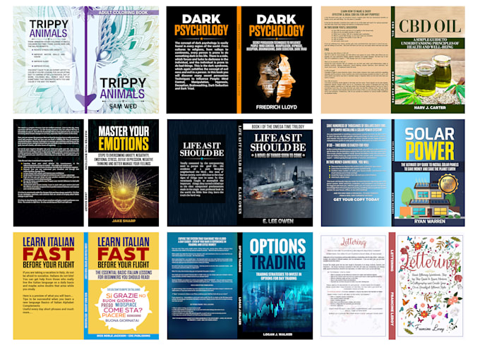 design an eye catching ebook or kindle cover
