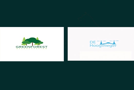 create clean and eye caching logo and business card design