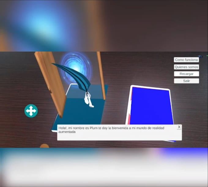proyectos en realidad aumentada y mixta con vuforia o arcore
