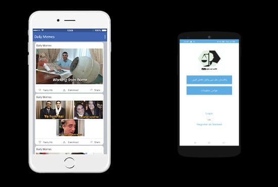 do mobile app development for android and ios using flutter