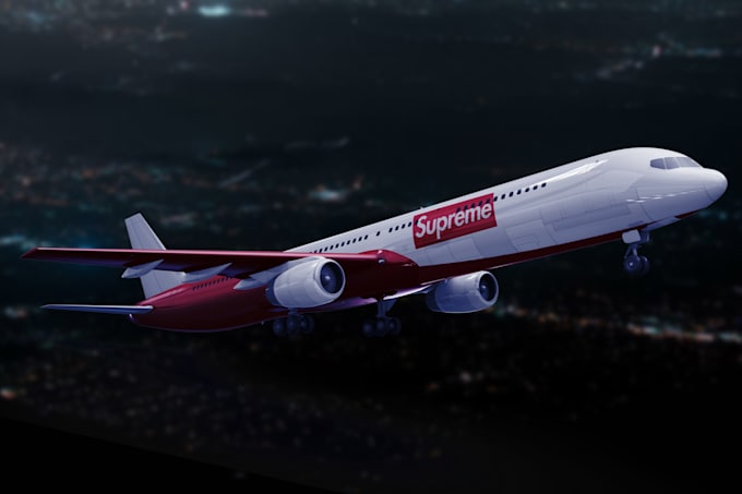 Download Create a custom 3d plane livery mockup by Elliotbrowne_