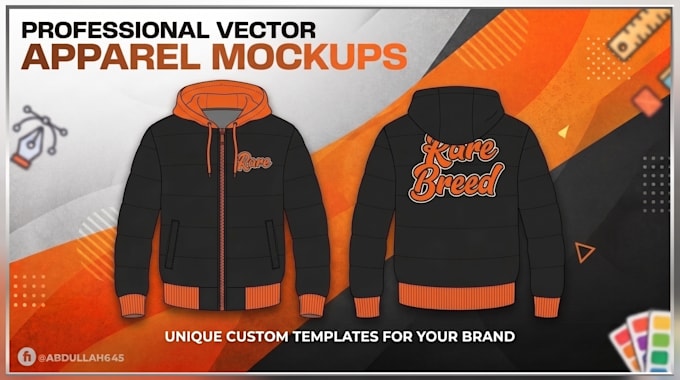 do clothing mockups and techpack for apparel brands