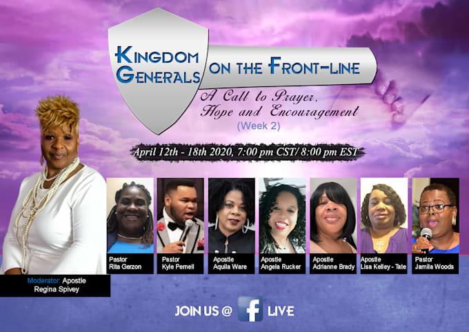 be your premium church program flyer designer