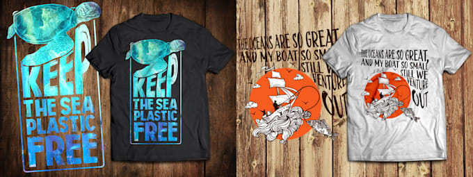 make custom tshirt design for pod