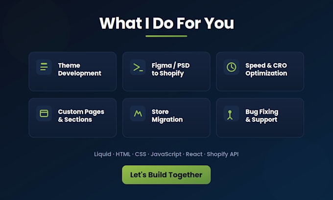 build shopify store from PSD, figma, ai or sketch design
