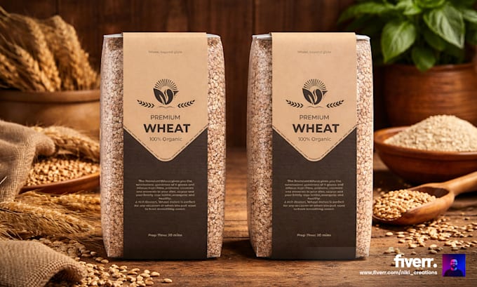 design retro vintage product packaging and label