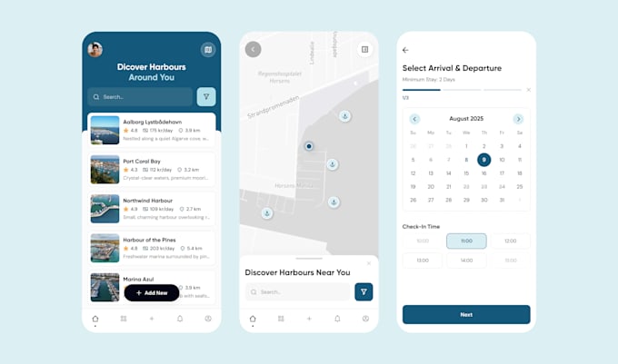 design a modern mobile app UI UX in figma