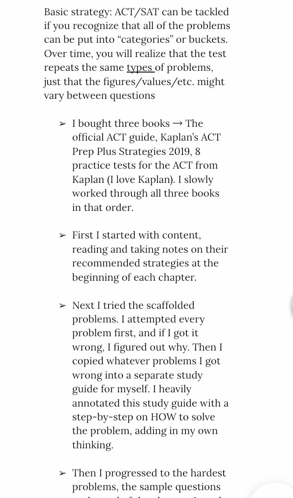 Help you get your dream sat and act score with study guide by ...