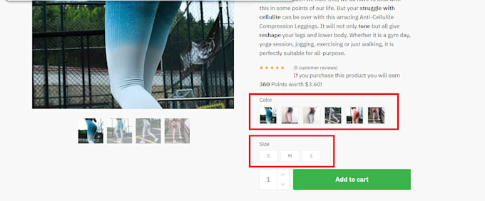 upload variable products to woocommerce and shopify