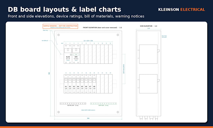 draw electrical single line diagrams and schematics in autocad