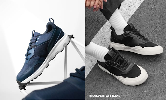 make a footwear, shoes, sneakers design for you