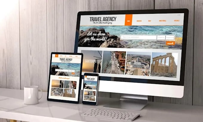 design a stunning website or wordpress website design