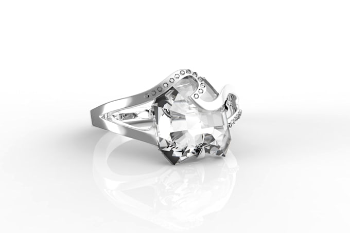 do jewellry model and photorealistic rendering