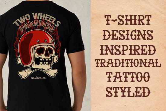 draw you a traditional style tattoo design
