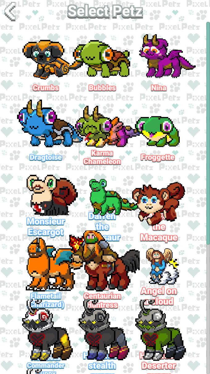 Картинки pixel petz