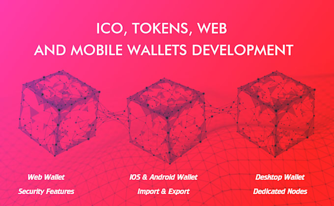 create ico, tokens, web and mobile wallets