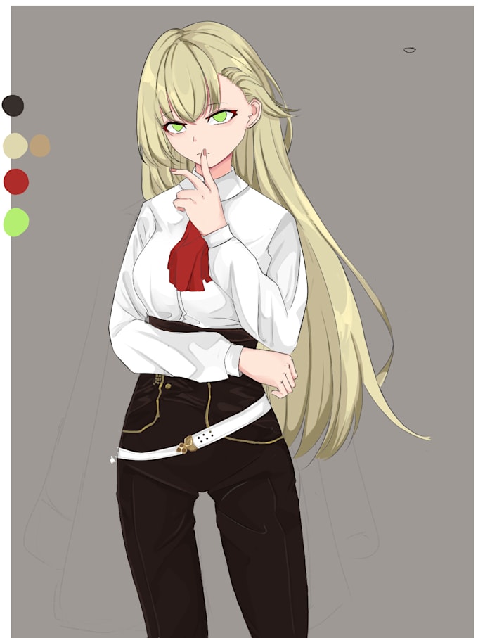 draw or fanart your favorite character in anime style