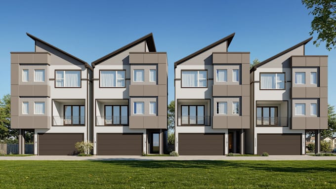 do super fast sketchup 3d models and render