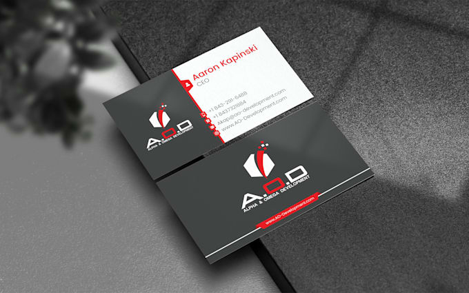 design professional business card