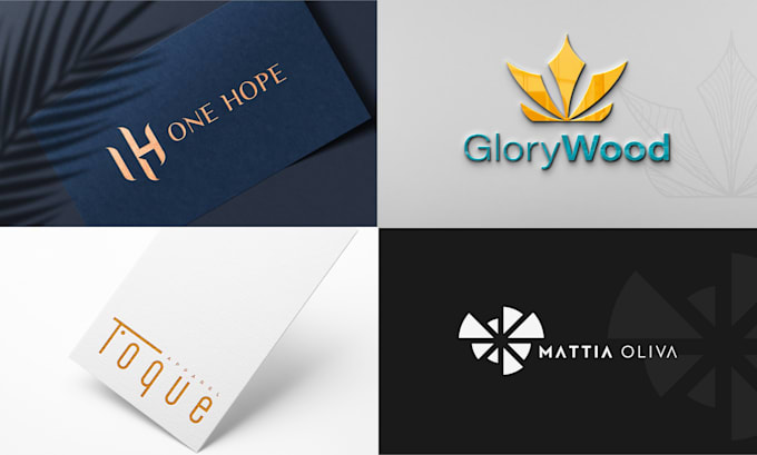 create a premium, modern, and luxury minimalist logo design