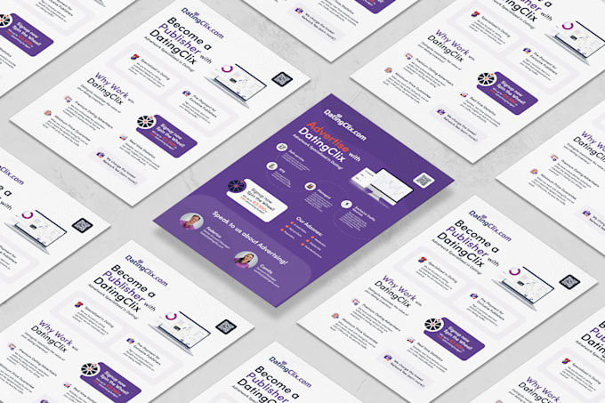 professionally design a flyer or leaflet for any type of business