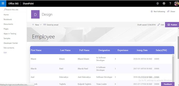 do sharepoint customization for onprem and online