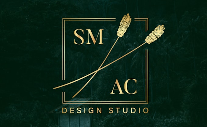design a unique logo in art deco style