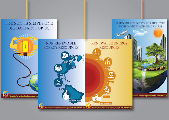create a unique and top quality poster for your project