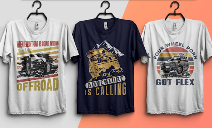do eye catching typography tshirt design