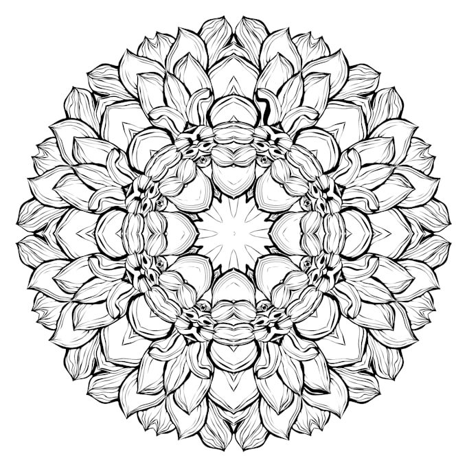 make beautiful mandala designs