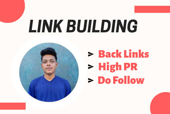 do 50 high pr backlinks, link building