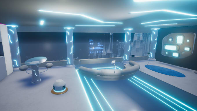 Create A Concept And 3d Room For Games By Jasminatrifunov