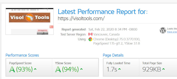 optimize wordpress speed improve load time