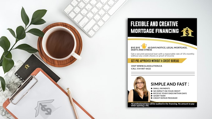 design a professional quality flyer