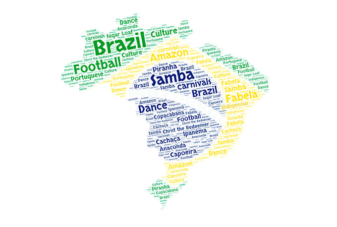 create an outstanding word cloud of any custom shape