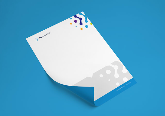 create a professional letterhead design