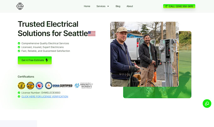 redesign responsive wordpress ai website with elementor pro