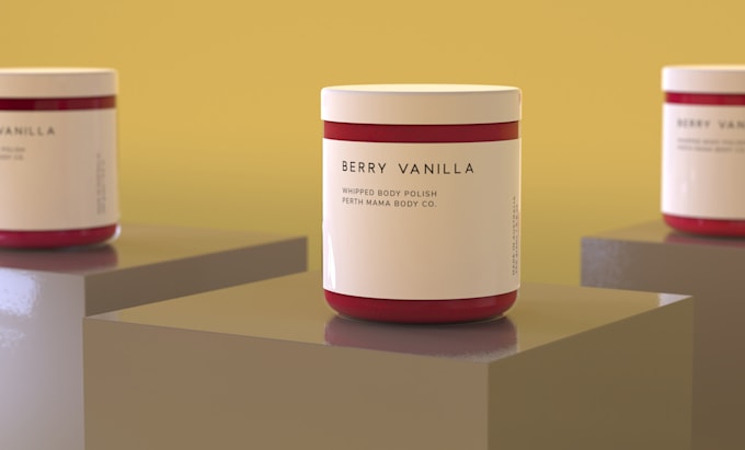 do 3d product rendering, modeling, and 3d mockup design